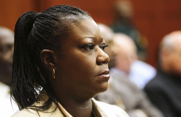 Sybrina Fulton listens to prospective juror