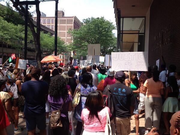 Trayvon Martin rally in Philly