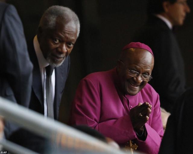 Desmond Tutu and Kofi Annan