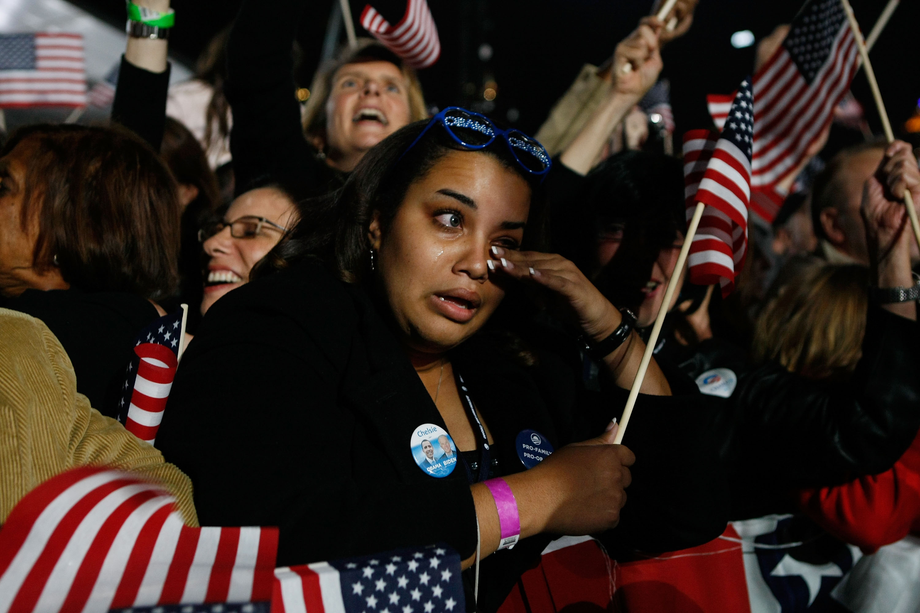 Barack Obama Holds Election Night Gathering In Chicago’s Grant Park | 3CHICSPOLITICO3000 x 2001